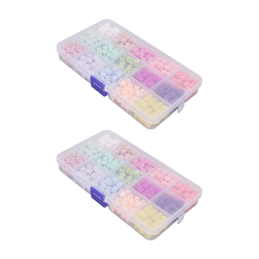 2 Box Sealing Wax Beads 15 Colors Quick Drying Octagonal Craft Sealing Stamp Wax for Party Invitatio