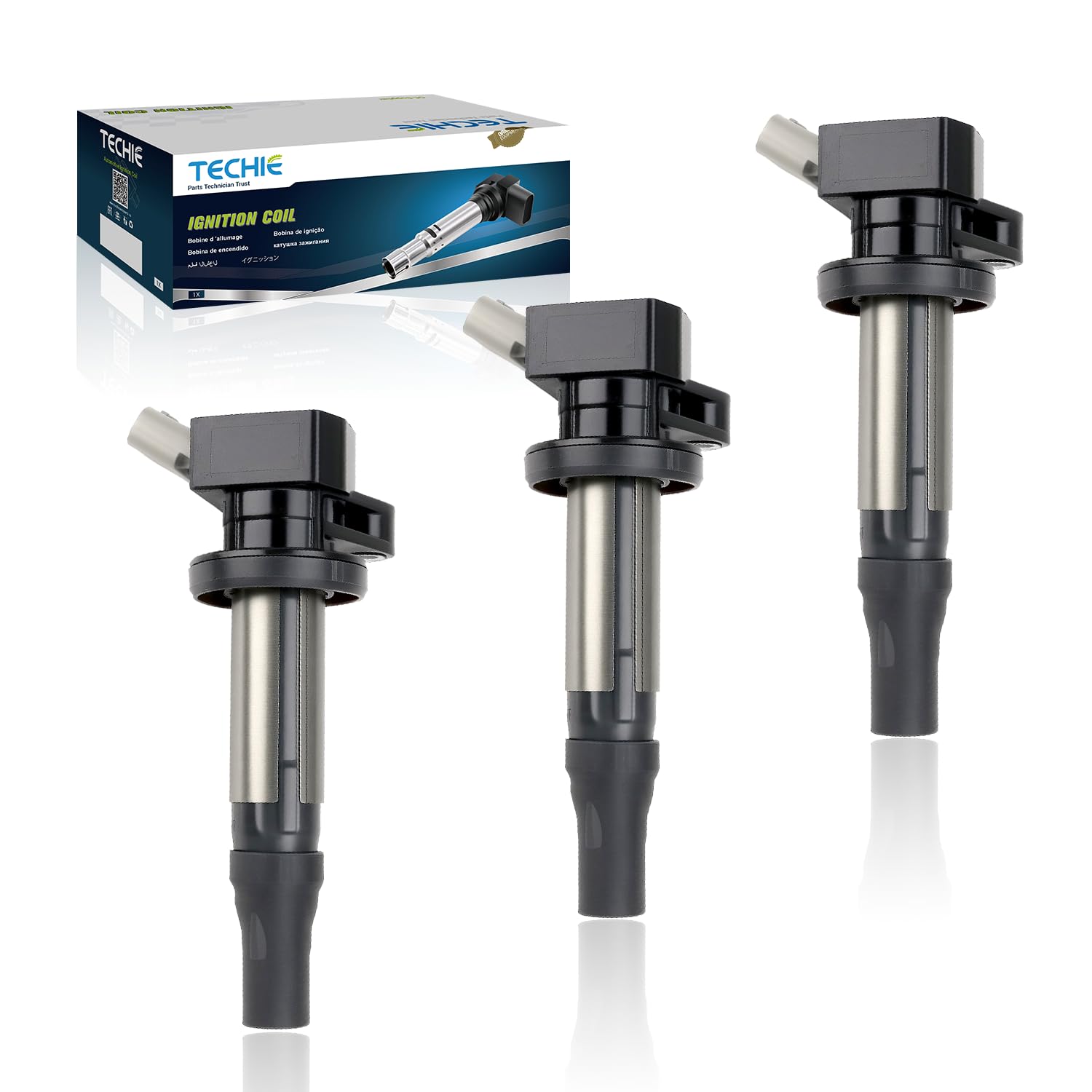 

ТЕХНИЧЕСКАЯ Катушка зажигания для DAIHATSU Tanto и Tanto Exe Оригинальная запасная часть и 3 штуки L375S, L385S, LA600S, LA610S, L455S, L465S, IC13. чисел