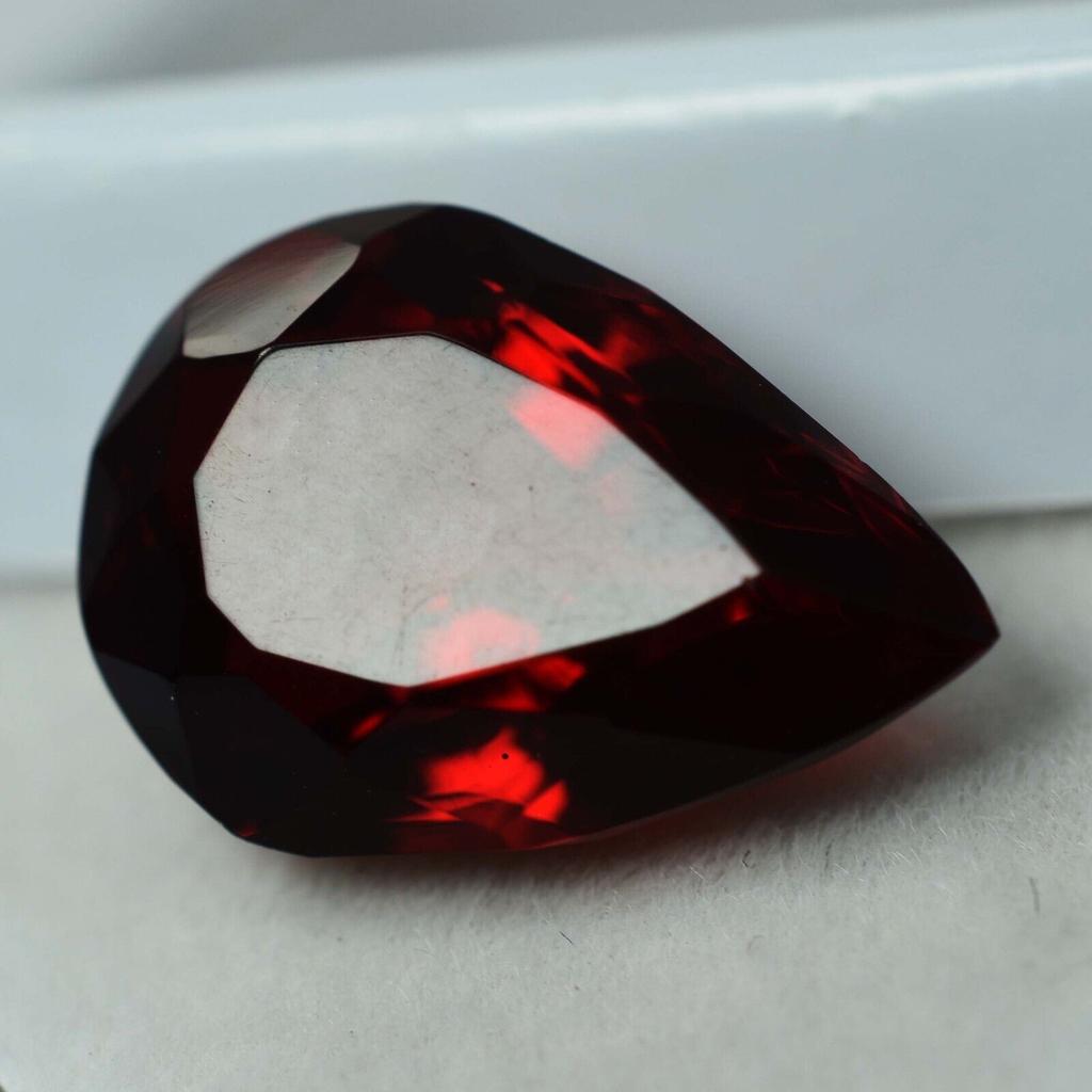8.50 Ct NATURAL Ruby Red Pear Shape CERTIFIED Loose Gemstone S-262546