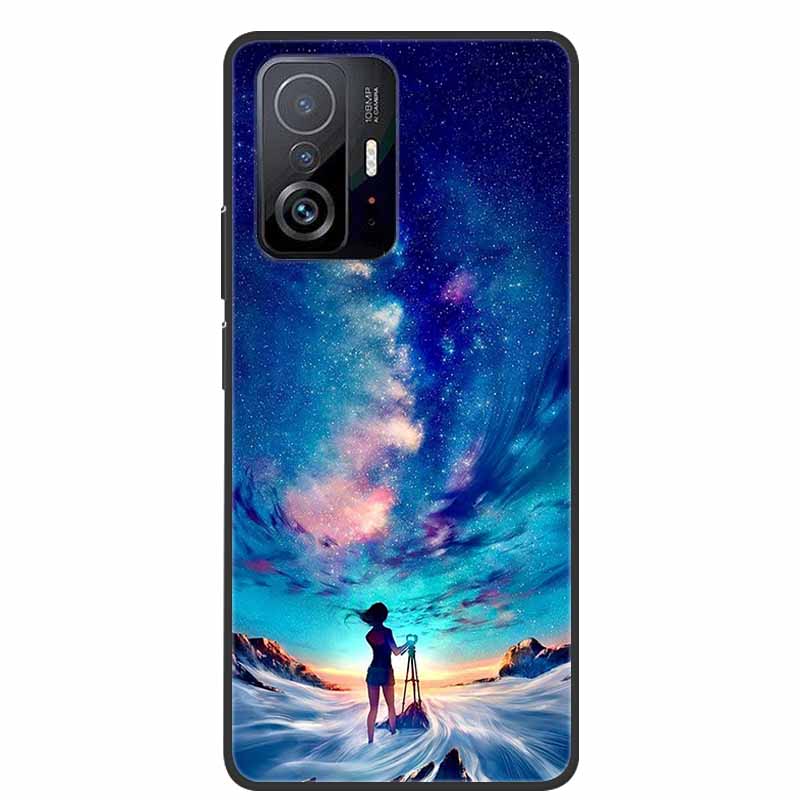 For Xiaomi 11T Pro Case Marble Soft Silicone Back Case for Xiaomi mi 11T Pro Phone Cover for Xiaomi 11 T Pro 2021 Coque Funda