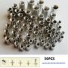 50XRivet Nuts M6-M10 Thread Stainless Steel Flat Head Rivet Nut  Insert Nutsert Pack M3/M4/M5/M6/M8/M10 For Automotive