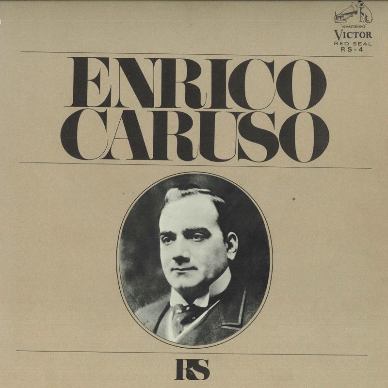 

LP Record ENRICO CARUSO enrico caruso RS4 RCA RED SEAL 1967 Japan Classical Used