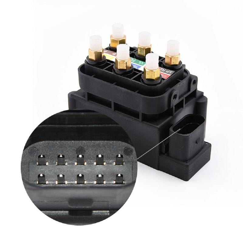 For Mercedes-Benz W164 W166 W221 W251 Air Suspension Solenoid Valve Block A2123200358 1663200204 A251320005 2123200358
