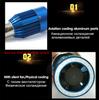 Angel Eyes Cob Motorcycle Headlight Bulbs Led Head Lamp Fog Light 40W 4000Lm