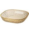 Luxury Plastic Bone Dish: Versatile Small Plate for Snacks, Fruits, Residue Storage, and Stir-Fry.