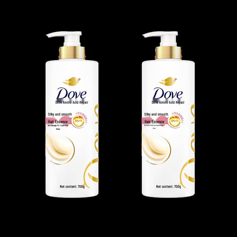 Dove Daily Silky Smooth Shampoo (2x 700g)