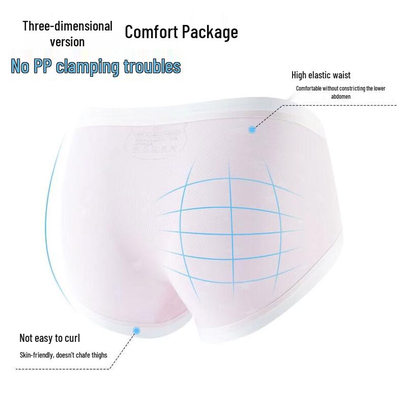Mao Ren Girls' Seamless Antibacterial Briefs