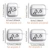 Interesting Animation Clear Earphone Cases Cover Case For Airpods 1 Pro2 Pro Pro3 2 4 3