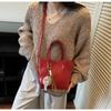 Retro small bag women's autumn and winter versatile new shoulder messenger bag popular casual bucket bag