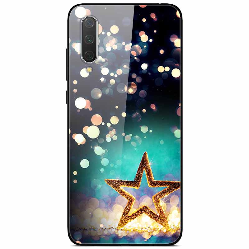 Pro pouzdra Xiaomi Mi A3 9SE 9Lite Módní tvrzené sklo Pevná zadní kryty pro pouzdra na telefon Xiaomi Mi 9 SE Bumper Fundas Coque MiA3