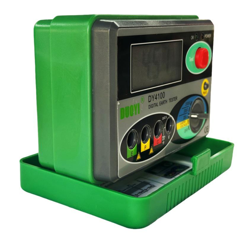 DY4100AB Ground Resistance & Soil Resistivity Tester - Digital Megohmmeter for Lightning Protection