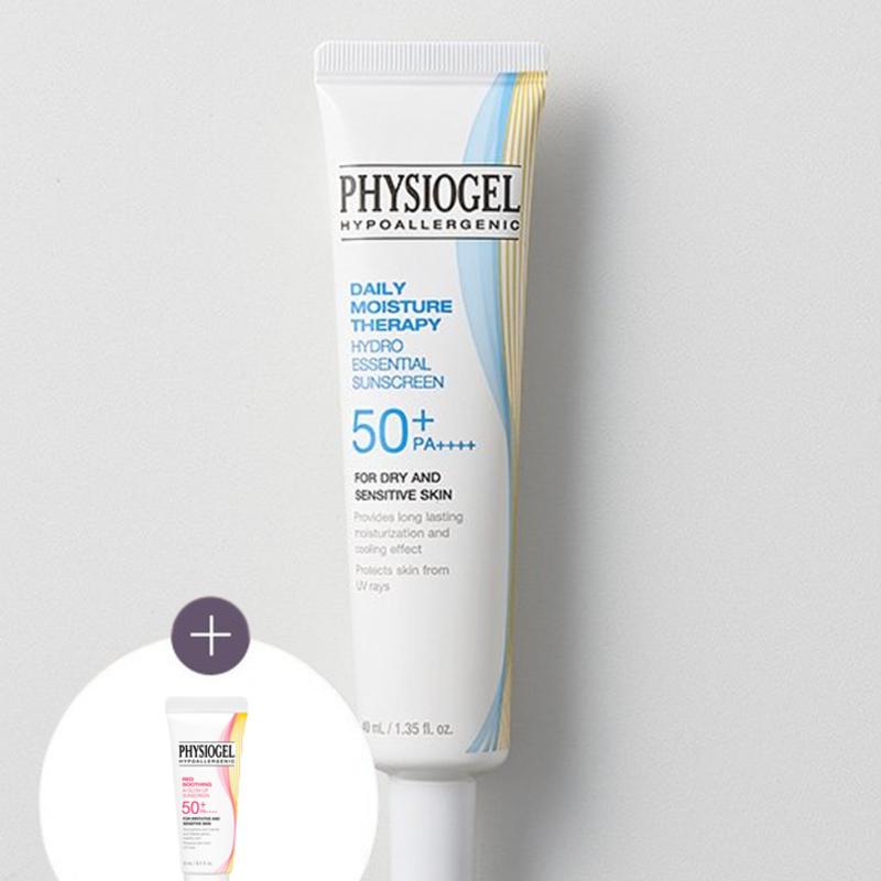 Physiogel DMT Hydro Essential Sun Cream 40ml (+AI Glow Up Sun Cream 5ml)