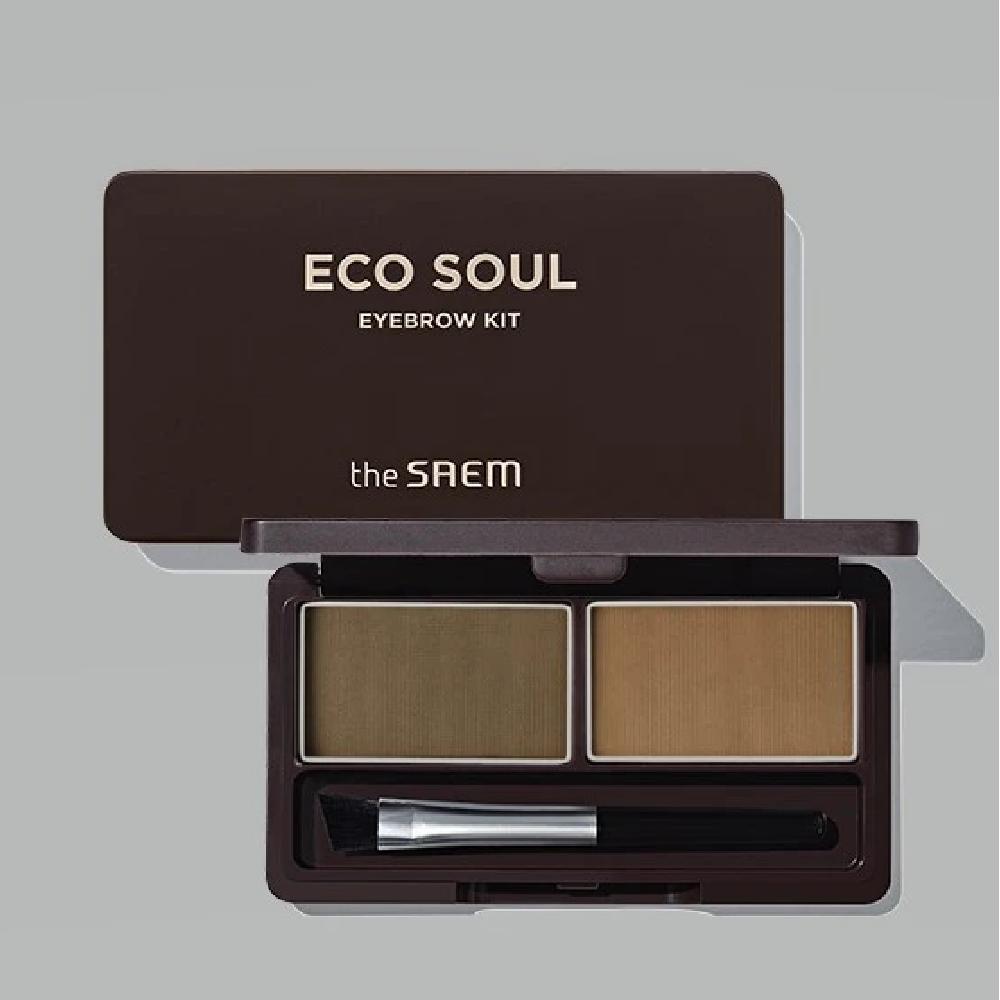 ECO SOUL Eyebrow Kit 01 Natural Brown_US 01 Natural Brown 2.5g*2