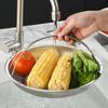 Rozsdamentes Acél Párolókosár Kuktához Párolórács Fogantyúval Párolórács Szűrő Főzőeszközök