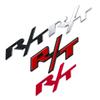 GXP1  Car Stickers 3D R/T RT Letter For Dodge Renegade Challenger Charger Ram Caliber Journey Compass Caravan Chrysler Cherokee