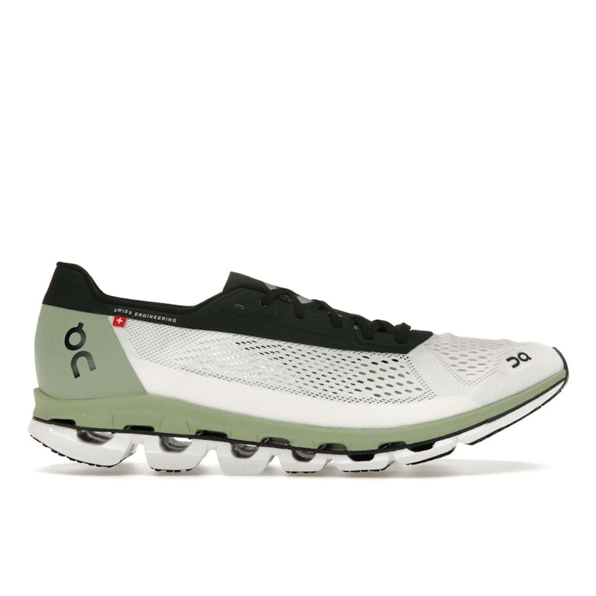Мужские кроссовки ON Cloudboom White Black Sage 37.99641 40.5