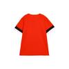 Puma Kontrastfarbiger Logo-Print Atmungsaktives Sport Kurzarm T-Shirt Herren Tops Rot 704932-01