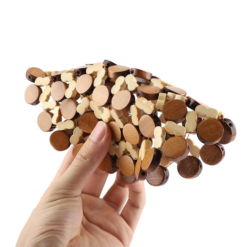 Round Bamboo Cup Pot Dish Pad Holder Heat Resistant Table Mat Placemat