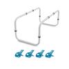 Bed Quilt Support Arch with Clips | Adjustable Height Design, Lightweight Aluminum Alloy, Blanket