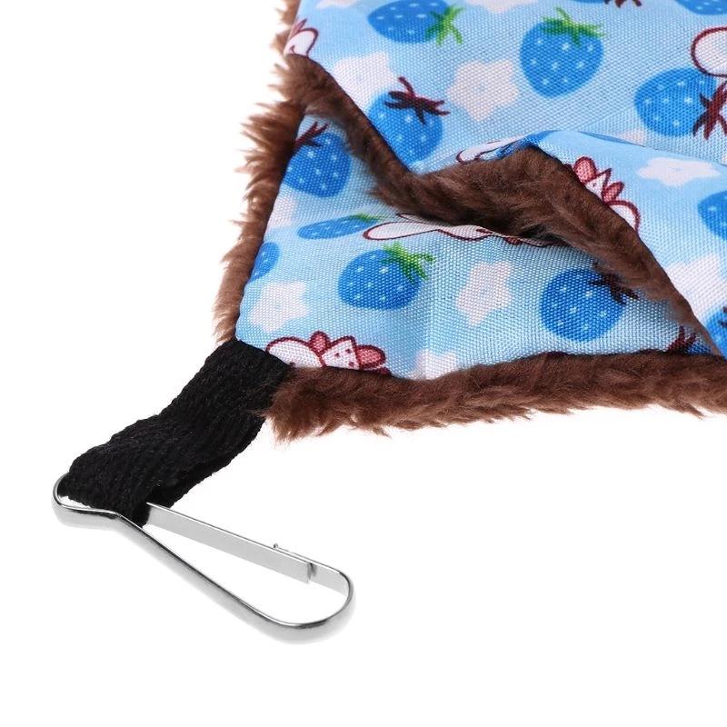 Warm Hamster Hammock Hanging Bed House Winter Double-layer Plush Cotton Nest