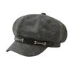 French Stylish Headwear Painter Hat Show Small Face Cabbie Hat