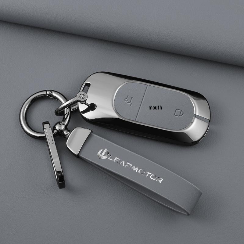 2023 Leapmotor T03 Key Case: Anti-Lost Shell with Car-Use Bag & Lock Buckle