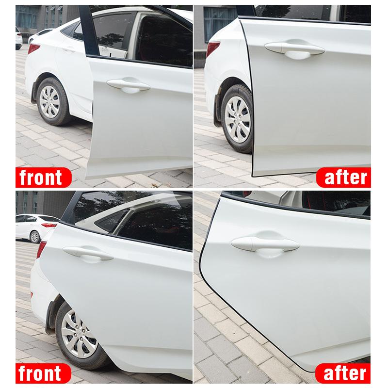 10M Car U Type Car Door Protection Clear Edge Guards Trim Styling Moulding Strip Rubber Scratch Protector Auto Door Universal