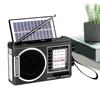 Digital Display MP3 Player Solar Radio Plastic Pocket Radio Player  Camping Gadget