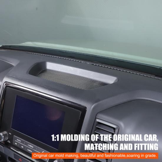 Carbon fiber Passenger side dashboard slot mat sticker For Nissan Frontier 24-25