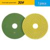 Multi-Size Diamond Water Polishing Pad (5" To 14") for Granite - Fits Angle Grinders