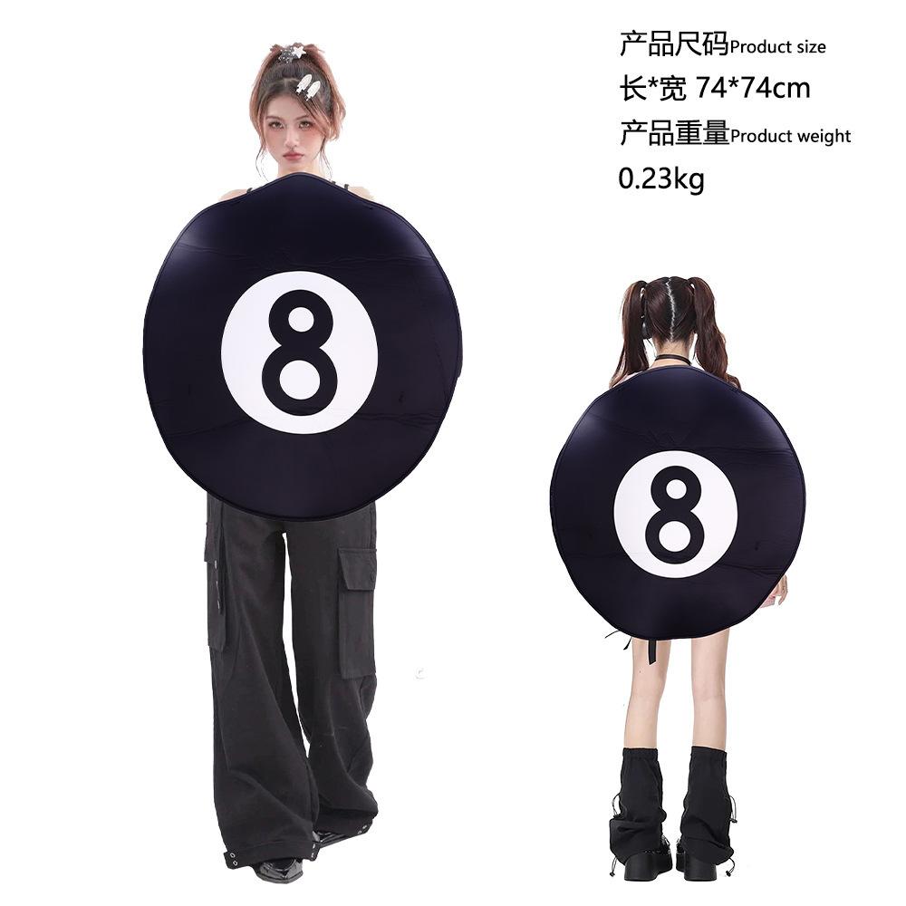 Halloween Elf Ball Performance Costume Hongzhong Fa Cai Costume Campus Event Performance onesie 2 composite sponge