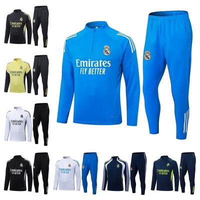 2526 Football Training Clothes Set Pre-Game Appearance Clothes Warm-Up Long-Sleeved Training Clothes Set