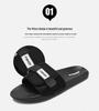 Men's Summer Non-Slip Korean Style Single Strap Beach Slippers