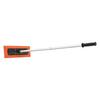 Snow Roof Rake, 1.2m Long Reach Car Roof Snow Scraper, 45cm Foam Blade for No Scratches, Non-Slip Handle, Lightweight Snows Removal Tool for Vehicle