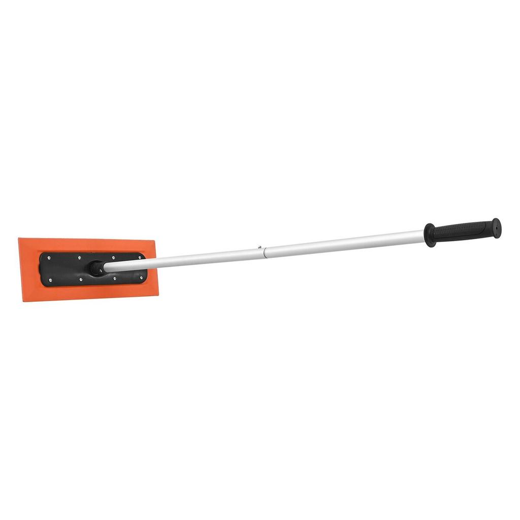 Snow Roof Rake, 1.2m Long Reach Car Roof Snow Scraper, 45cm Foam Blade for No Scratches, Non-Slip Handle, Lightweight Snows Removal Tool for Vehicle