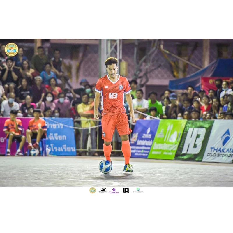 Thailand Futsal League Football SOCCER Club Tha Kham FC United TEAM JERSEY SHIRT Print Round Neck Unisex Men Women Quick Dry Short Sleeve Uniform