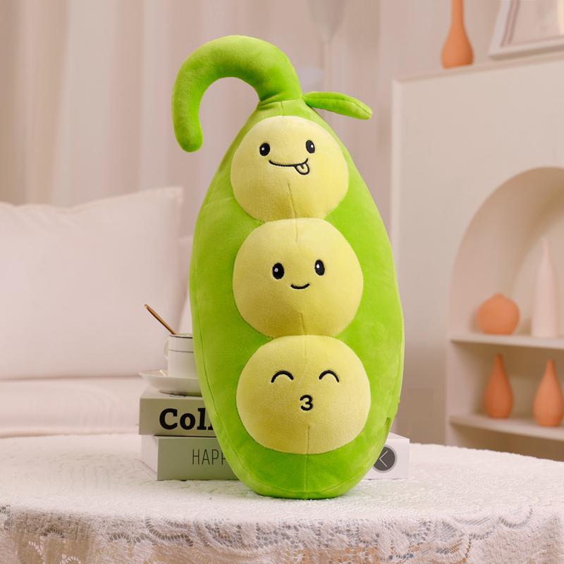 Squishy Stuffed Fruit Food Plush Pillow Soft Chili Orange Apple Kiwi Fruit Pea Watermelon Smiling Face Kawaii Plushie Peluche