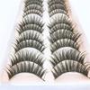 Luxurious 10 Pair False Eyelashes For Natural And Beautiful Eye Makeup