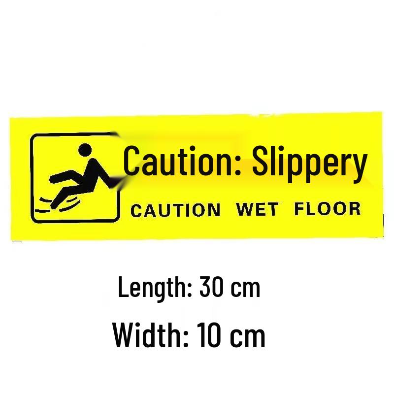 Wet Floor Stair Warning Signs