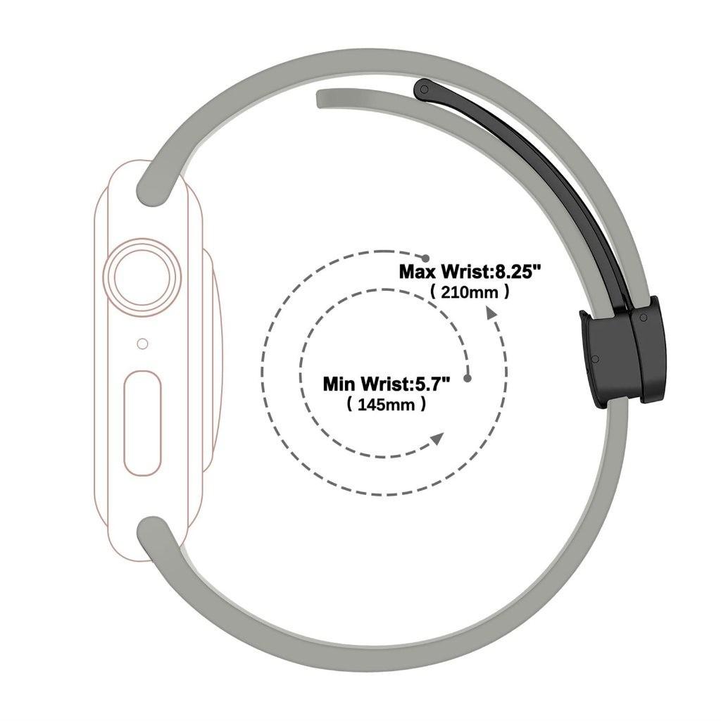 Magnetic Strap For Apple watch ultra band 49mm 45 mm Silicone Bracelet iWatch Series 7 8 se 6 5 3 44mm 45mm 40mm 41mm 42mm 38mm