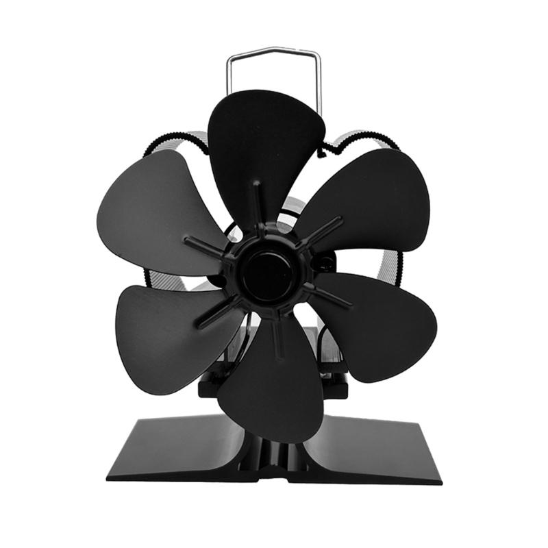 

Stylish Heat Powered Fan Heat Powered Stove Fan for Wood Stove Real time Temperature Monitoring,No Electricity Required 1