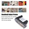 M6 Handheld Inkjet Printer Quick‑Drying Double Nozzle Black Ink Cartridge Printing Machine JS12 Ink Cartridge