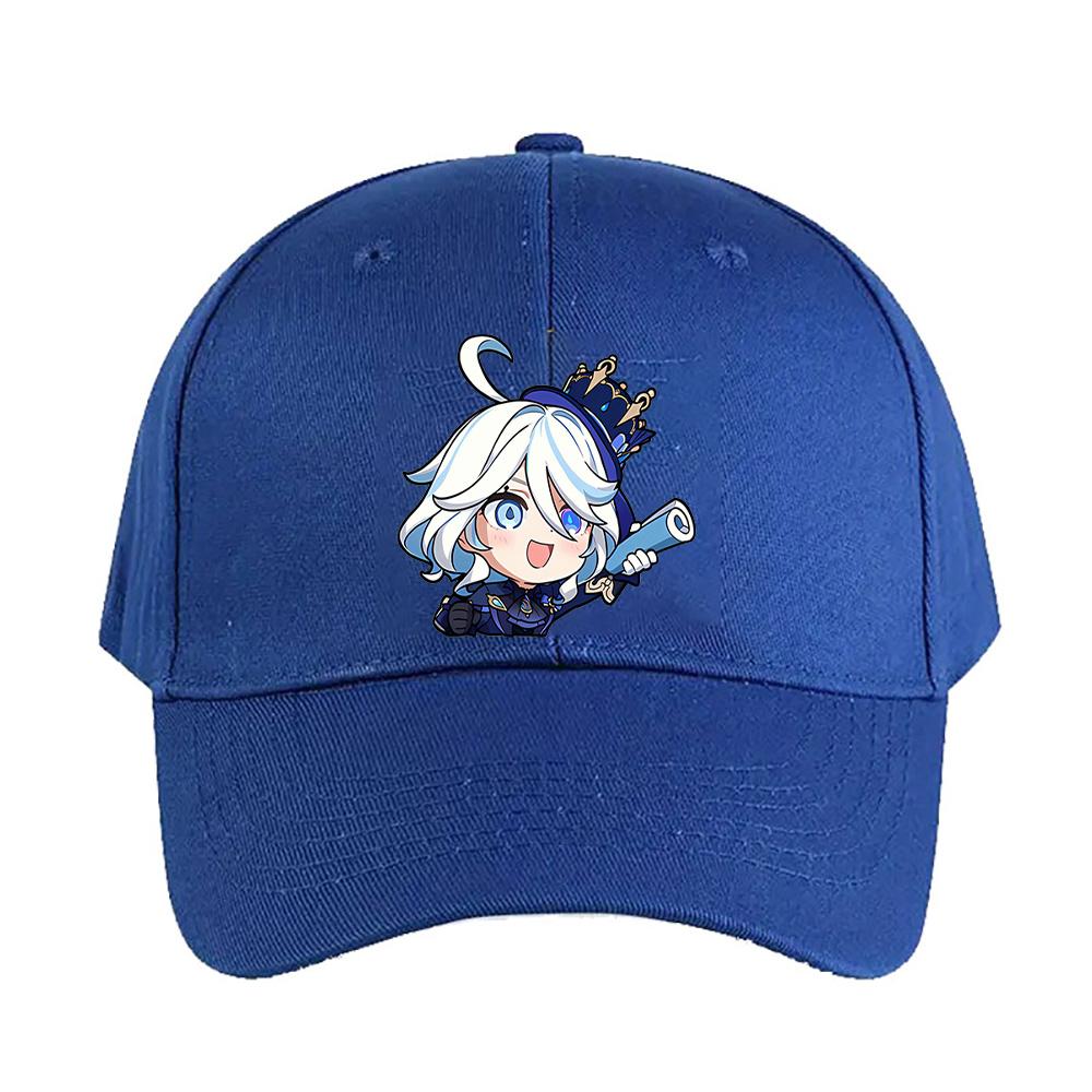 Furina Genshin ImpactCap Summer Woman Man Adult Casual Fashion Casual Adjustable Hiking Fishing Hat Sun Hat