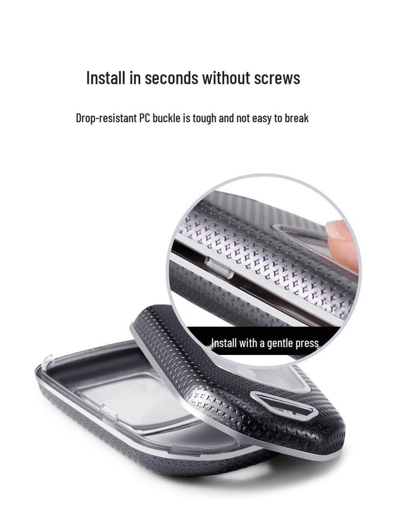 Honda Schlüsselhülle für Civic, CRV, Hybrid, Odyssey, XRV - Schutzschale und Schnalle