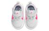 Nike Varsity Leather Low top Sports Casual Shoes Gray Pink Infant And Toddler CN9397-002