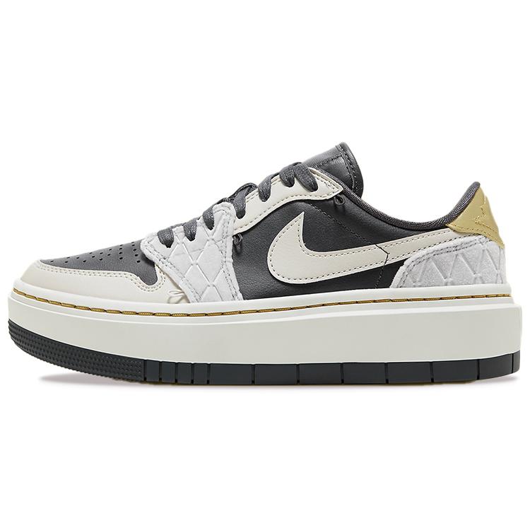 New JORDAN 1 Elevate Low Se Anthracite Light Bone Women's DV1494-001