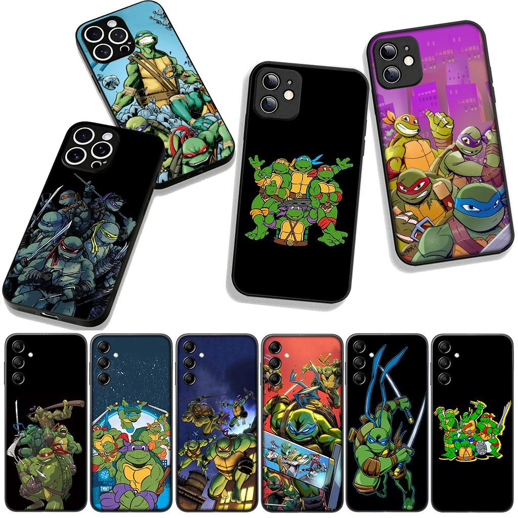 Cover for Xiaomi Redmi Note 14 12 13 ProPlus A4 A3 Pro Plus 12C 13C 14C 5G Phone Case N-Ninjas Anime T-Turtles