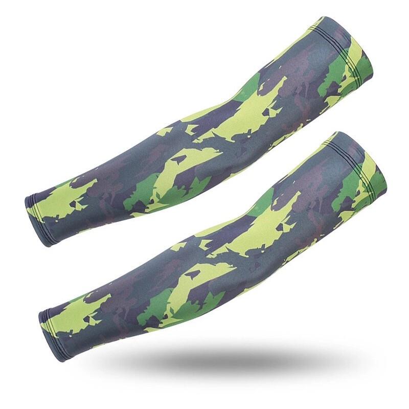 Tactical Ice Silk Sun Protection Arm Sleeves One Size
