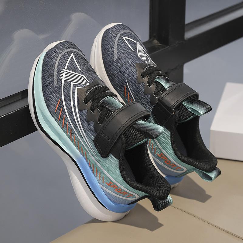 Kinder Rote Kaninchen Sneakers Neu Frühling und Herbst Jungen Mesh Atmungsaktiv Weiche Sohle Laufschuhe Mittlere Ältere Jungen Freizeitschuhe