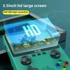 X6 3.5Inch IPS Screen Portable Handheld Game Player Dual Joystick Support 11 Simulators GBA Video Game Console for Kids Gifts